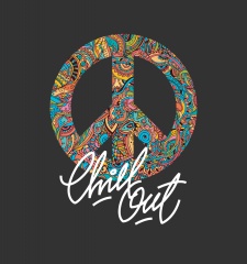 T-Shirt Peace & Chillout